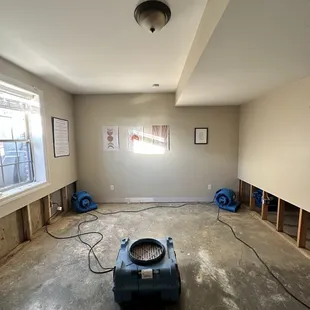 Before photos prior to finishing