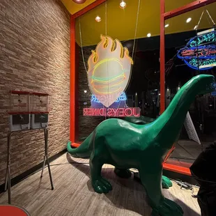 Inside of the restaurant