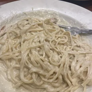 Chicken broccoli Alfredo