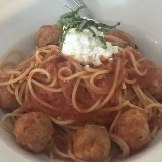 Joeys Spaghetti and Meatballs