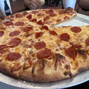 Pepperoni pizza