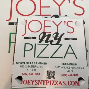Joeys New York pizza Henderson