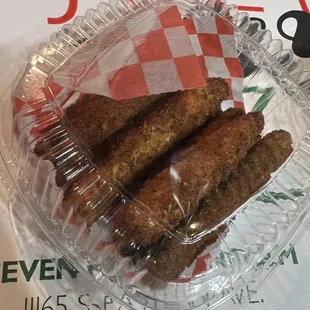 Fried zucchini