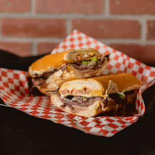 Hot #8 sandwich.