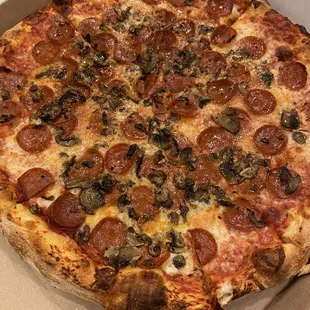 pizza, food