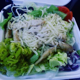 Grilled chicken salad