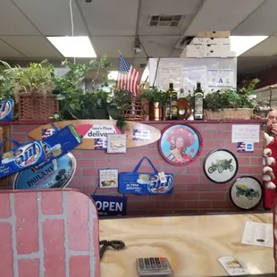 Front counter-