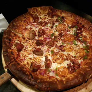 Joey's Meatball Pizza