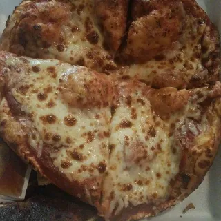 Choose a kid-sized pizza (pepperoni or cheese)
