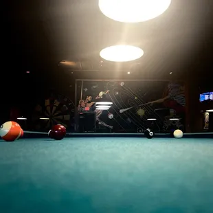 Pool Hall.