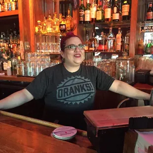 Best bartender at joeys. She makes awesome cocktails out of crazy stuff.