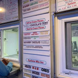 a man at a counter