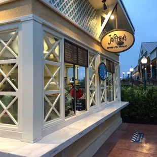 Right next to the Skyliner