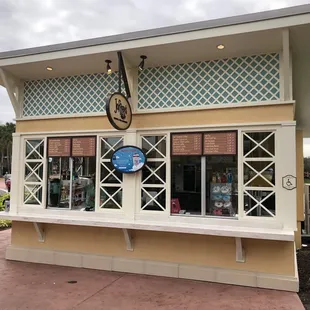 Right by the entrance to the SkyLiner by Caribbean Beach Resort!