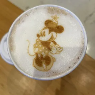 Minnie Mouse froth