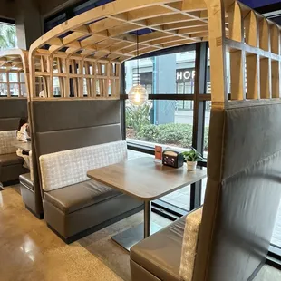 Super cute booths, January 2025