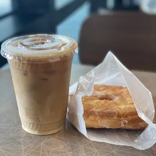 Cold brew &amp; cronut