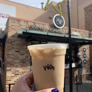 Iced Winter Gingerbread Latte (December 2021 - Hollywood Studios)