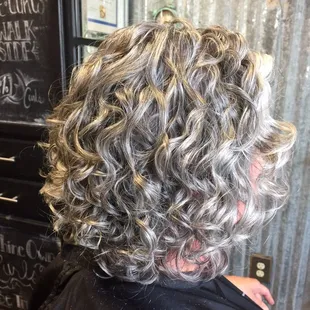 Johan Hair Studio Silver fox!