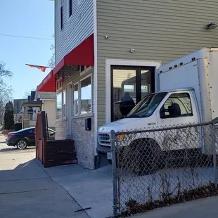 Smack dab in the middle of a neighborhood