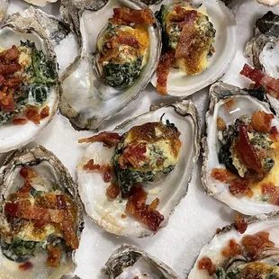 Oysters Rockefeller