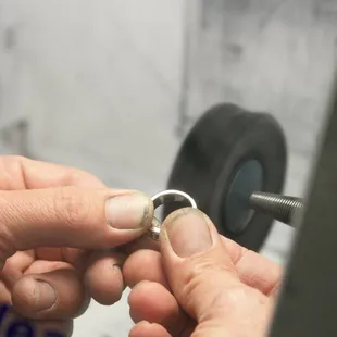 In-house goldsmith and free jewelry cleaning and inspection at Johannes Hunter Jewelers