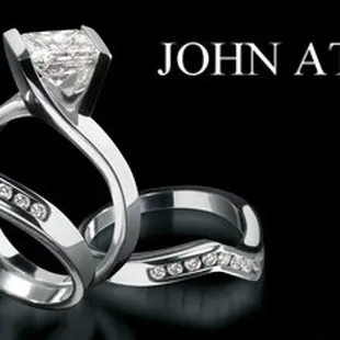 John Atencio engagement and wedding rings