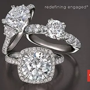 Gabriel &amp; Co. New York engagement rings and wedding rings