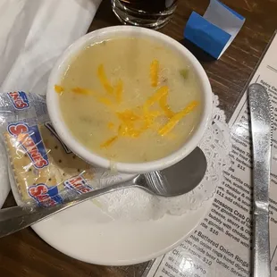 Baked potato chowder
