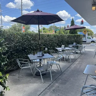 Outdoor seating