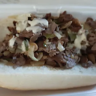 Philly cheesesteak