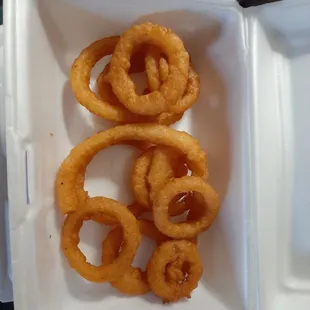 Onion rings that are on the stingy side