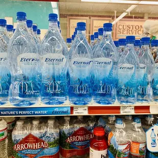 Eternal Water-Naturally Alkaline, Natural Electrolytes, Natural pH Spring Water. Available Here at John Brooks!