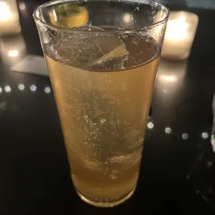 Glass of God, carbonated with Japanese whiskey and tea