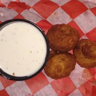 a bowl of ranched tater tots and a bowl of ranched tater tots