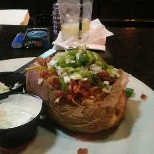 Baked potato,  the way to go!