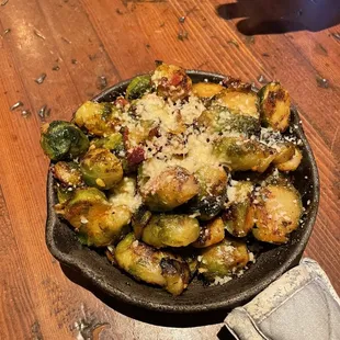 Side of Brussel sprouts