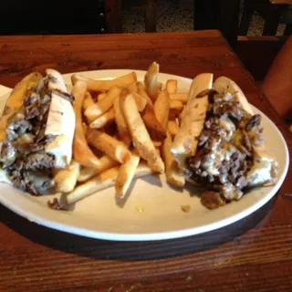 Philly Cheese Steak Sandwich or Wrap