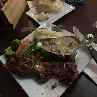 Grilled 12oz New York Strip Steak