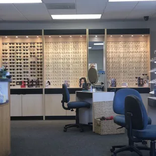 Glasses to choose from