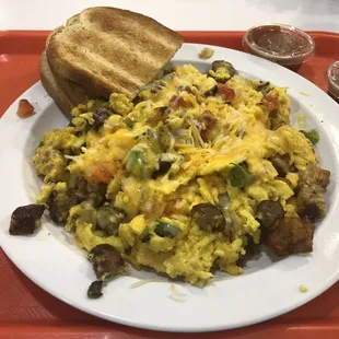 Mexicali Skillet (sausage).