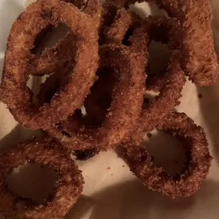 Burned Onion Rings