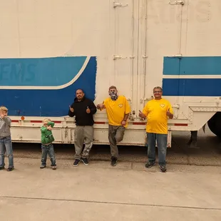 Truck is loaded up and ready to go!