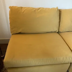 My brand new sofa after move from El Paso to San Antonio by John Ferguson