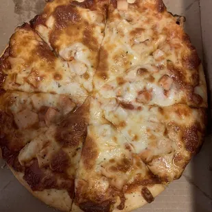 Small bbq chicken pizza