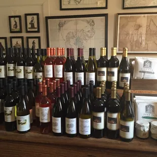 Selection of wines from VA