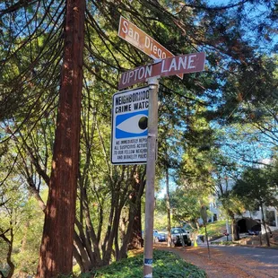 Where to enter from the top of the park