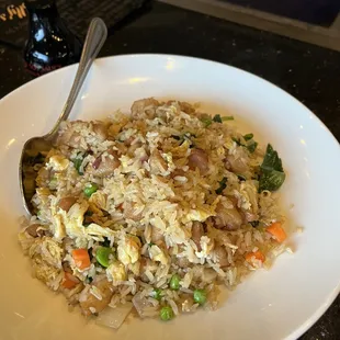 Chicken Basil Fried Rice