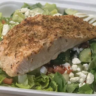 Salmon salad