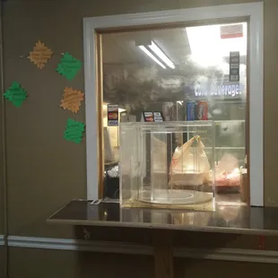 I like being able to see through the glass. Although, I do wish it was wider and able to see more clearly.